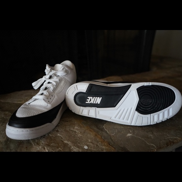 Air Jordan 3 x Fragment uber Rare collaboration expected Yellowing In Heel Logo- - Picture 4 of 8